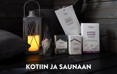 Kotiin ja saunaan