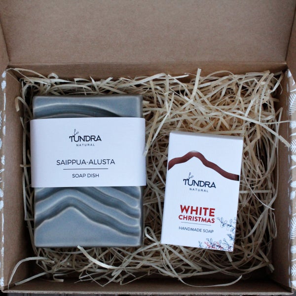 LAHJASETTI "DESIGNIA JOULUUN" joululahjalaatikossa