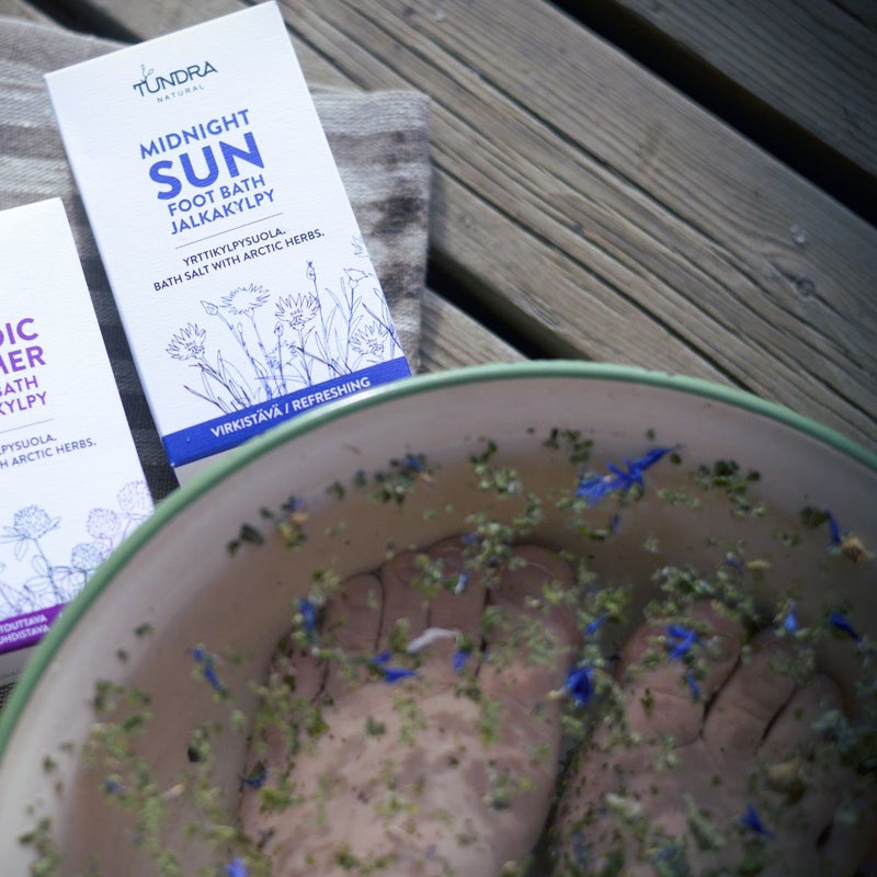 Special vitality from north - Tundra Natural foot bath