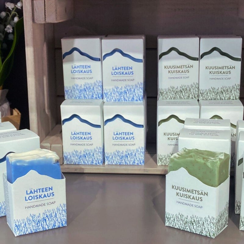 Kuopion museolle tehdyt omat br&auml;ndisaippuat